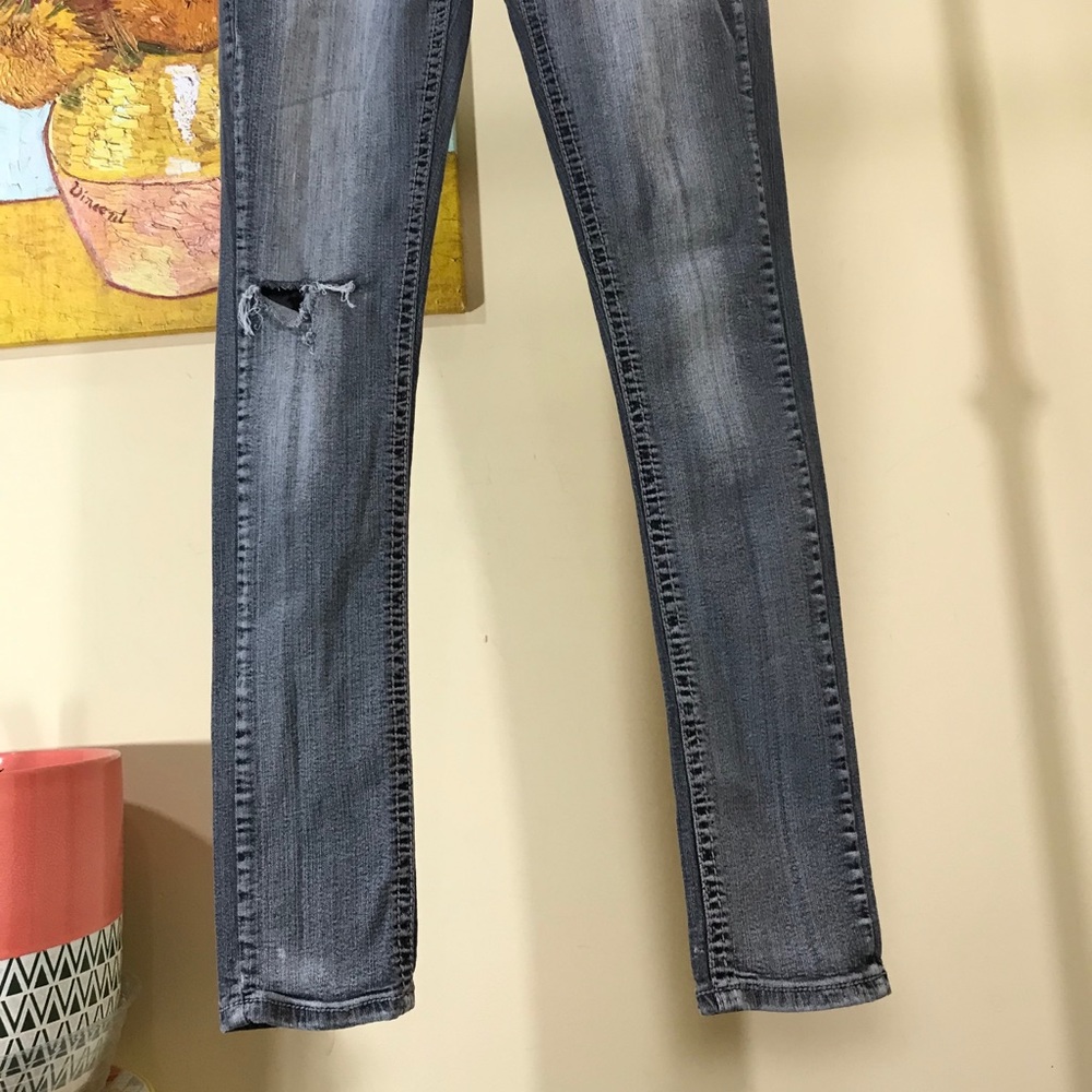 Red Rivet Jeans - Picture 3 of 16